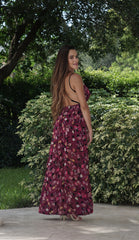 Floral Print Maxi Dress