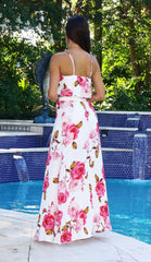 Floral Print Set - White