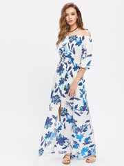 Floral Cover Up Dress