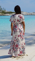 Soft Floral Maxi Dress